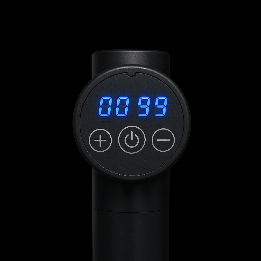 Pistola Masajeadora Inalambrica Pro 99 Niveles de Intensidad VT-VGP8 VitalTronic