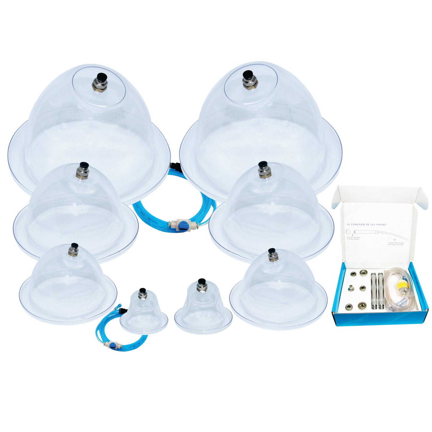Equipo Vacumterapia x8 Copas + Microdermoabrasión
