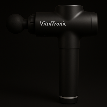 Pistola Masajeadora Inalambrica Pro 99 Niveles de Intensidad VT-VGP8 VitalTronic